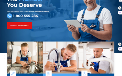 3 Dynamic: Plumber Website Design Solution