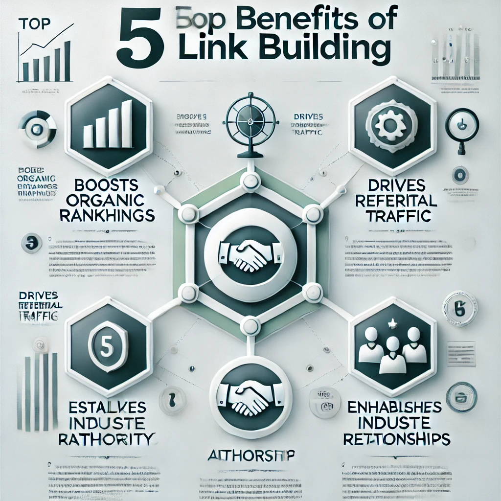 Top 5 Benefits of Link Building